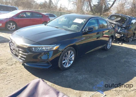 2021 Honda Accord Lx z USA, uszkodzony, nr VIN 1HGCV1F14MA026669